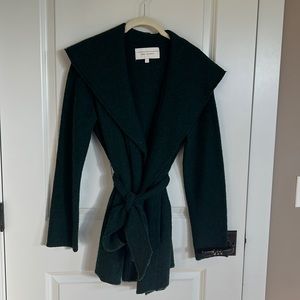 Anthropologie Angel of the North Wool Belted Jacket